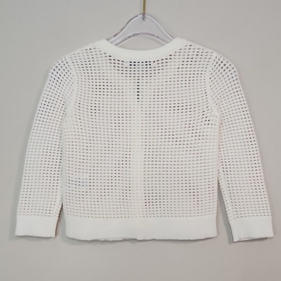 Milly Minis Perforated Cardigan Sweater, Size 2 ~ NWT - Picture 2 of 10